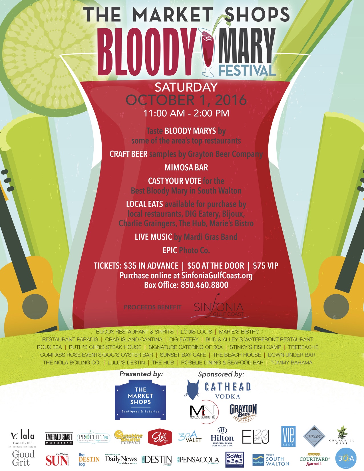 2nd Annual Market Shops Bloody Mary Festival