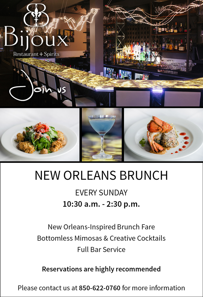 Bijoux Announces Ongoing New Orleans Sunday Brunch The Market Bijoux Brunch 2